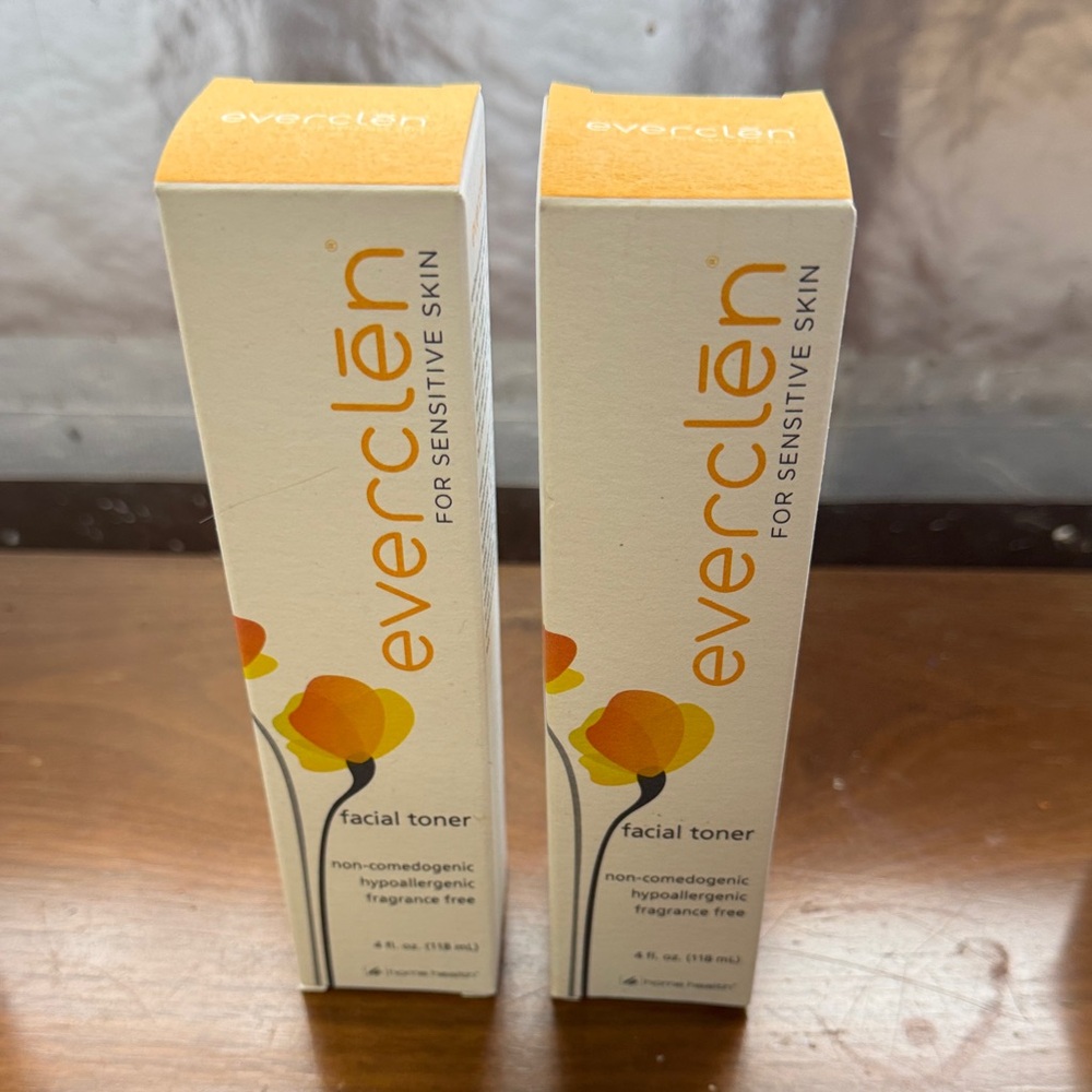 Facial Toner - Orange and White